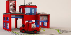 Lego brandweerkazerne